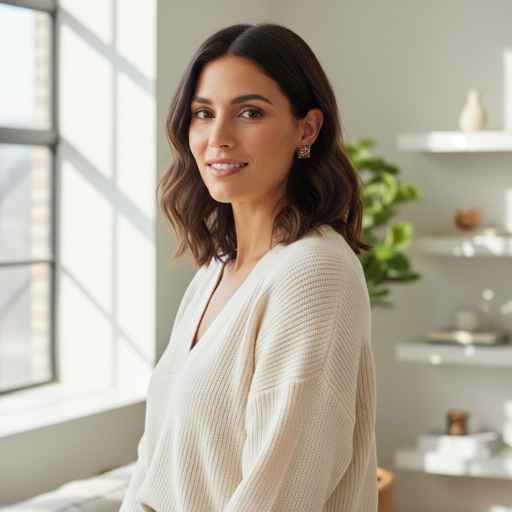 Multicolor Glitter Stud Earrings Fun Statement Je… - image 2